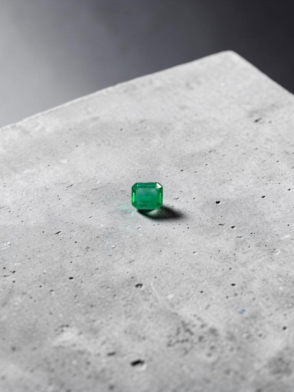 0.31 Carat Emerald Cut Emerald Gemstone - Live Show Listing